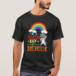 Camiseta Sou um Raio Maldito do Sinal de Paz Sunshine Dabbi