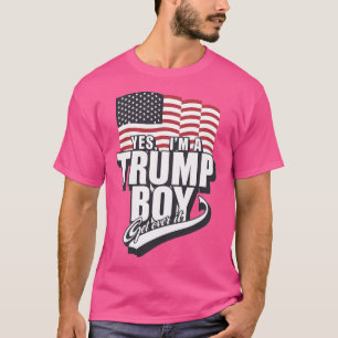Camiseta Sou Um Rapaz Idiota Das Eleições Presidenciais Ame