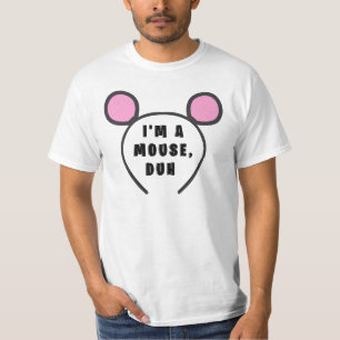 Camiseta Sou um Rato Duh