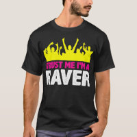 Sou um Raver DJ EDM Party Dance Techno Music Men g