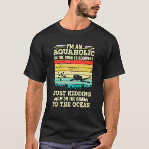 Camiseta Sou um Roupa Aquaholic