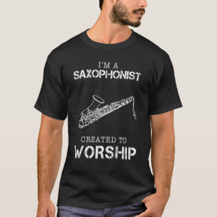 Camiseta Sou Um Saxofonista Criado A Culto Hoodie Long S