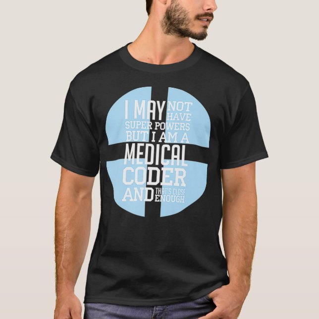 Camiseta Sou Um Serviço Médico De Código De Programação De  (Frente)