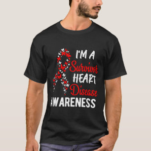 Camiseta Sou um sobrevivente Conscientização sobre doenças 