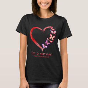 Camiseta Sou Um Sobrevivente Mês de Conscientização sobre D