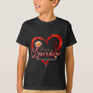Camiseta Sou Um Sobrevivente Mês de Conscientização sobre D