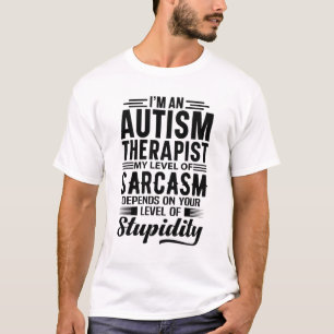 Camiseta Sou um terapeuta autista
