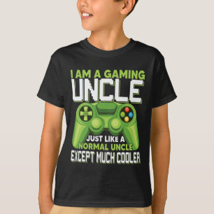 Camiseta Sou Um Tio De Jogos, Exceto Um Vídeo Gamer Muito M