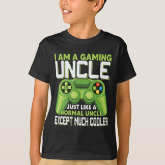 Camiseta Sou Um Tio De Jogos, Exceto Um Vídeo Gamer Muito M