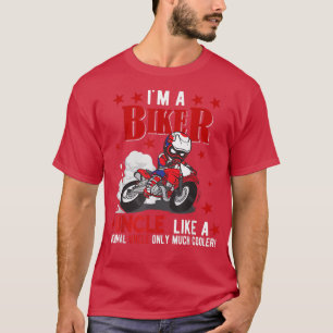 Camiseta Sou um tio mais engraçado, mas muito mais legal.