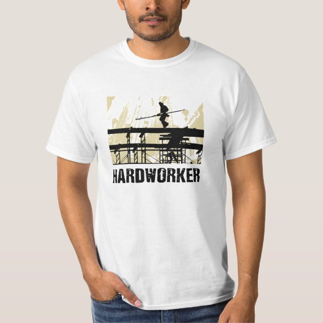 Camiseta Sou um Trabalhador-duro (Frente)