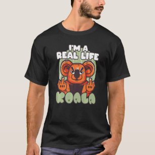 Camiseta Sou um Urso Koala Herbivore Koala
