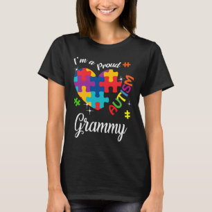 Camiseta Sou uma Avó Autista Orgulhosa Partida de Conscient