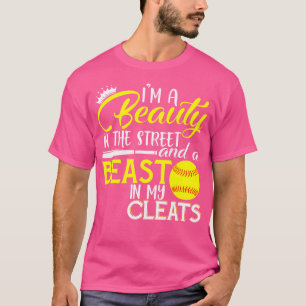 Camiseta Sou Uma Bela Na Rua E Uma Besta Na Minha Limpa