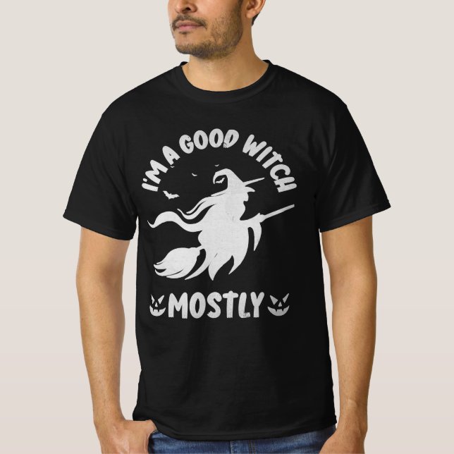 Camiseta Sou uma boa bruxa, na maioria (Frente)