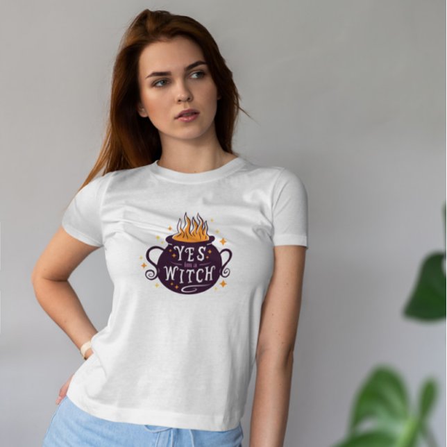 Camiseta Sou Uma Bruxa (Criador carregado)