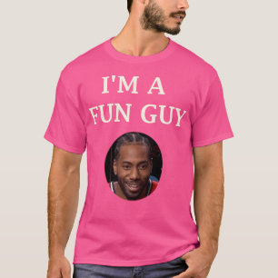 Camiseta Sou Uma Cara Divertida... Kawhi Leonard Nba