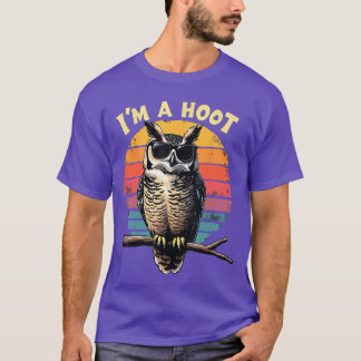 Camiseta Sou uma Coruja Sarcástica Ditado Pássaro Coruja Re