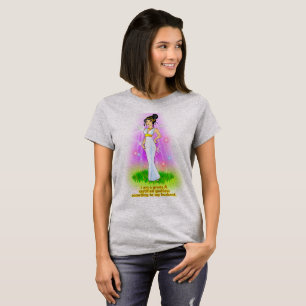 Camiseta Sou uma Deusa Certificada (negra)