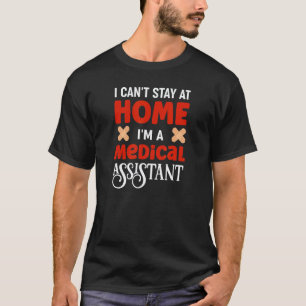 Camiseta Sou uma enfermeira auxiliar de enfermagem
