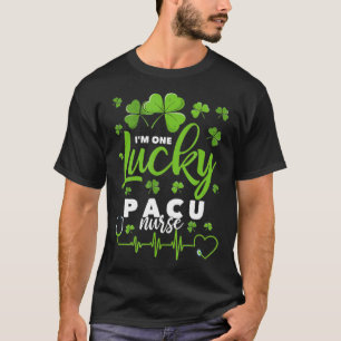 Camiseta Sou uma enfermeira da PACU, Shamrock Stethoscope R