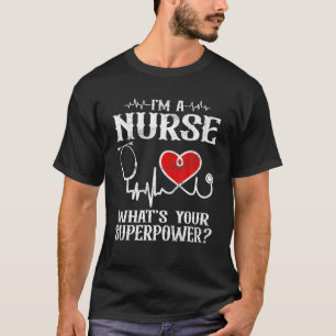 Camiseta Sou uma enfermeira Enfermeira Enfermeira Enfermeir