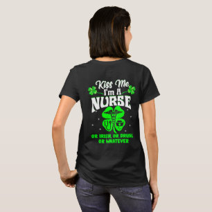 Camiseta Sou uma enfermeira irlandesa de Dias de São Patr
