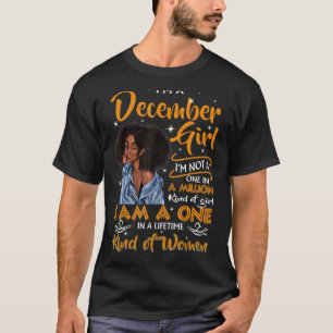 Camiseta Sou uma Festa de aniversário de Dezembro Menina Ne