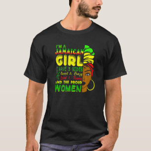Camiseta Sou Uma Garota Jamaicana Orgulhosa Jamaica Women 1