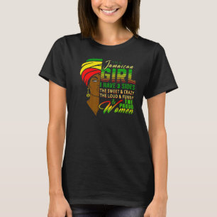 Camiseta Sou Uma Garota Jamaicana Orgulhosa Jamaica Women 2