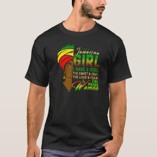 Camiseta Sou Uma Garota Jamaicana Orgulhosa Jamaica Women 2