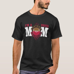 Camiseta Sou uma Luta de futebol orgulhosa Mãe - Espor Comb