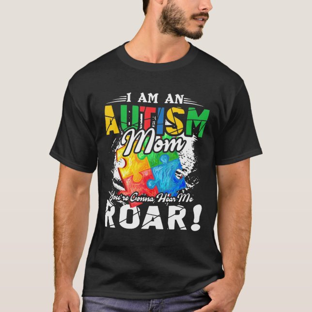Camiseta Sou Uma Mãe Autista (Frente)