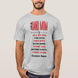 Camiseta Sou uma mãe Banda, personalizável