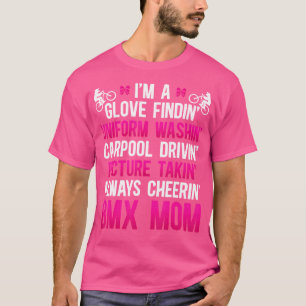 Camiseta Sou Uma Mãe Bmx De Um Cavaleiro Bmx Mãe Bmx Mama B