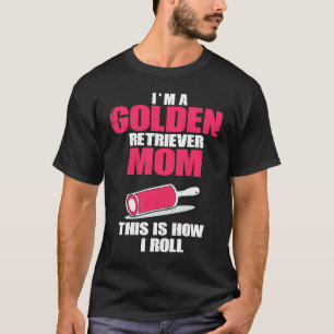 Camiseta Sou uma Mãe Golden Retriever Cadela Golden Mom