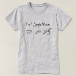 Camiseta Sou uma Mulher Simples