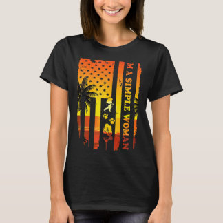 Camiseta Sou uma mulher simples
