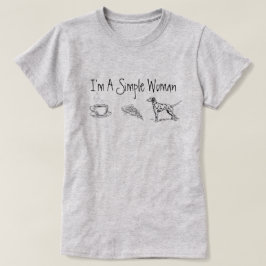 Camiseta Sou uma Mulher Simples