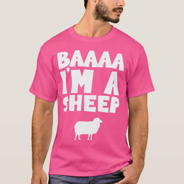 Camiseta Sou Uma Ovelha. (Frente)