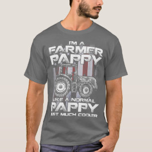 Camiseta Sou uma papoula de fazendeiro como uma papoula nor