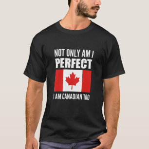 Camiseta Sou uma pessoa patriótica canadense