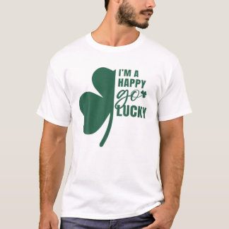 Camiseta Sou uma Rua Feliz, Sortudo de Shamrock.