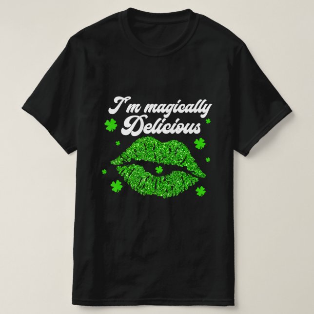 Camiseta sou uma Rua magicamente deliciosa. (Frente do Design)
