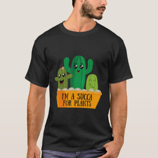 Camiseta Sou Uma Succa Para Plantas De Suculente De Cactus