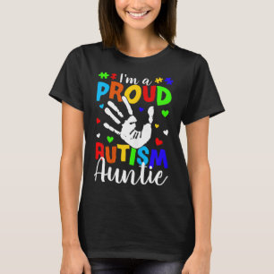 Camiseta Sou uma tia acutismo, tia, agitismo, gênio da cons