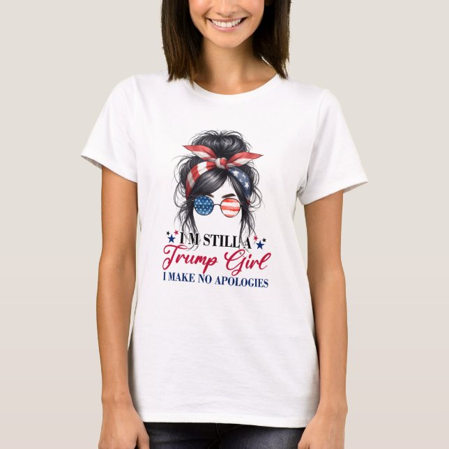 Camiseta Sou uma Trump Girl (Frente)