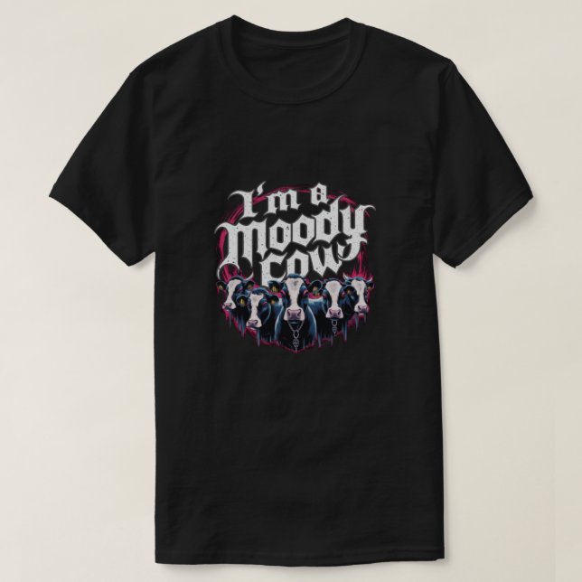 Camiseta Sou uma vaca madrinha (Frente do Design)