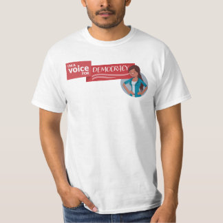 Camiseta Sou uma Voz pela Democracia - Maria T-Shirt