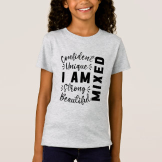 Camiseta Sou Único, Forte Biracial, Multiracial